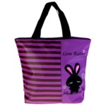 Кожаная сумка-фиолетовый