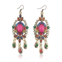 Fashion Bohemian Style Colorful Earring Jewelry