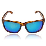 Солнцезащитные очки OPEKA UV400 (синие линзы/ коричневая оправа)