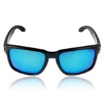 Солнцезащитные очки OREKA UV400 (синие линзы / черная оправа)