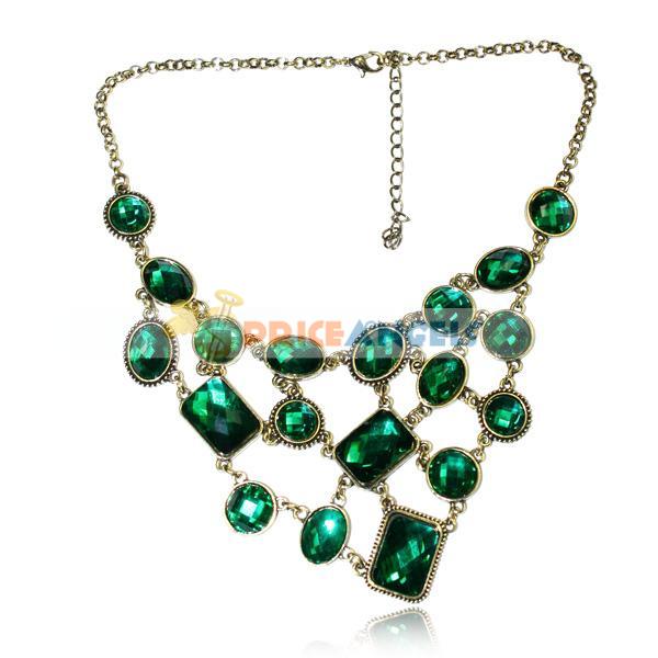 Изумрудное ожерелье (зеленый)
