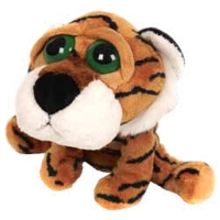Тигр мал., размер игрушки 13 см.